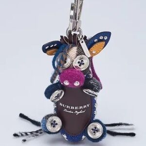 New Burberry  Key bag Charm